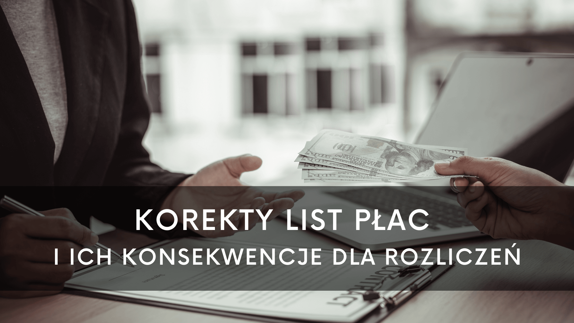 Korekty List płac post